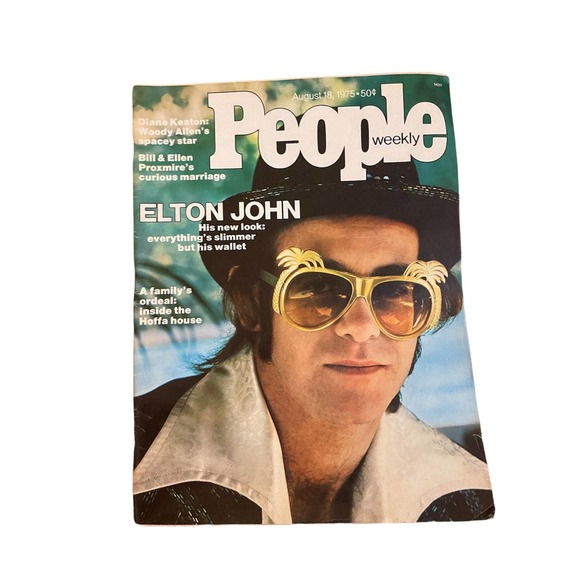 Magazine Other - 1975 Elton John People Magazine